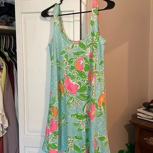 Lilly Pulitzer cotton tank top dress